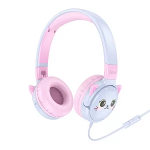 Наушники Hoco W61 Voice for children [Sky-Blue]